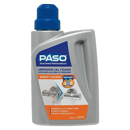 Paso  Limpiador Cal + Óxido Profesional