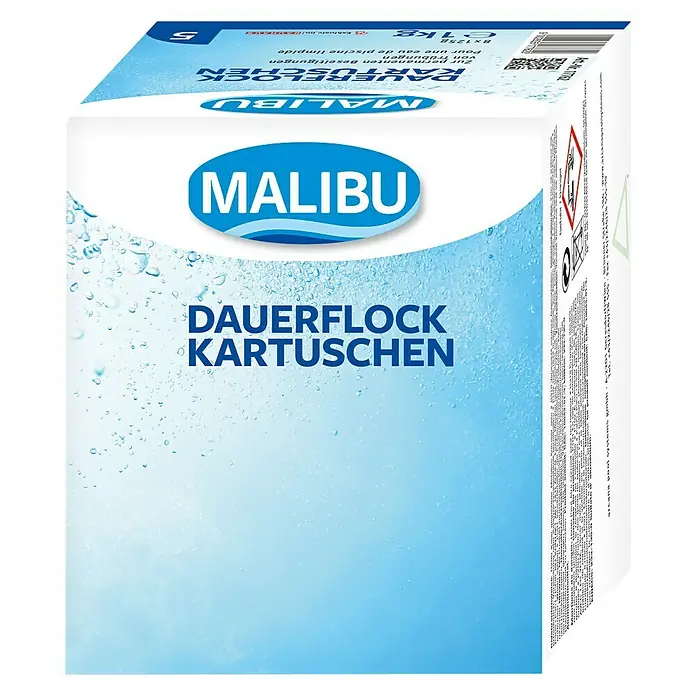 Malibu Dauerflocker Kartuschen - 8 x 125 g, Geeignet für: Permanentflockung