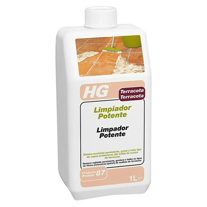 HG Limpiador intensivo Terracota - 1 l, Botella
