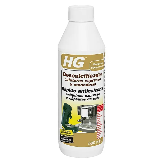 HG Descalcificador de agua - 500 ml, Botella