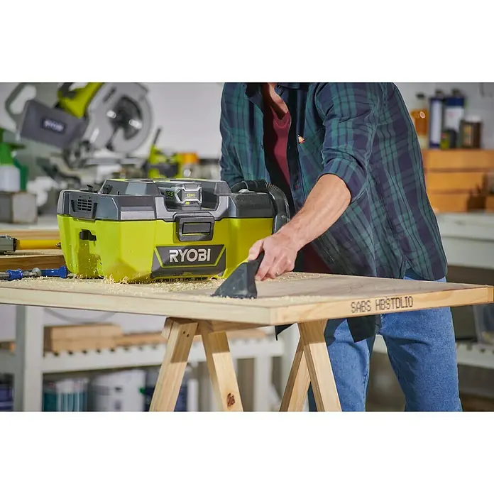 Ryobi ONE+ Aspiradora en seco de batería R18PVB - 18 V, Iones de litio, Sin batería