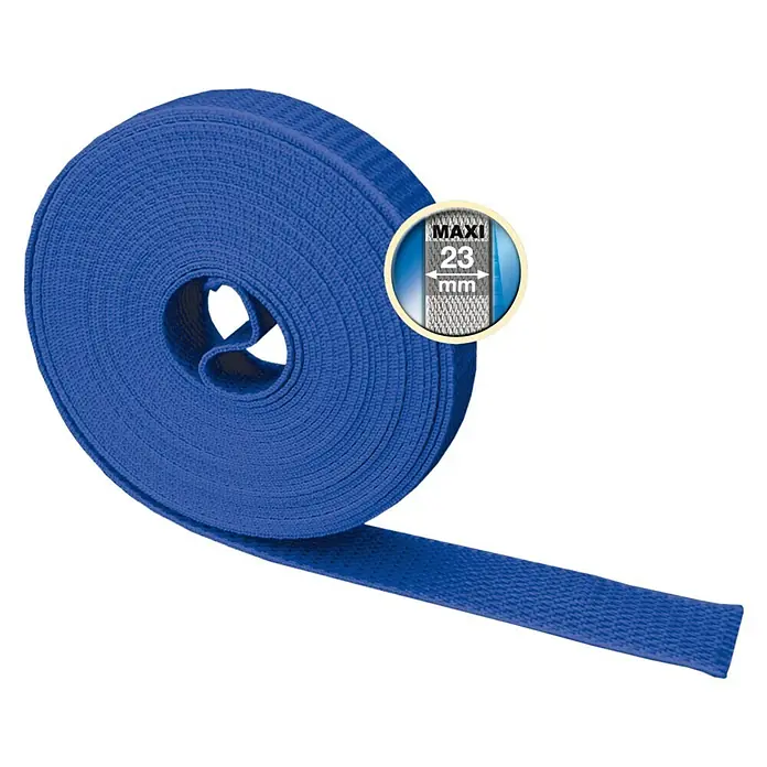 Schellenberg Rollladengurt - Royalblau, Länge: 6 m, Gurtbreite: 23 mm - Vorderansicht
