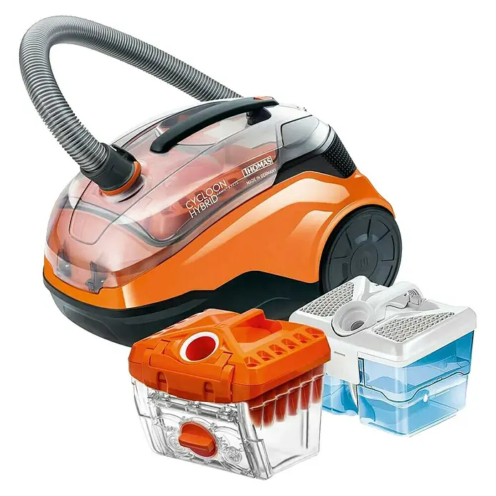 Thomas Staubsauger Cycloon Hybrid Family & Pets - 1.400 W, Behältervolumen: 2,1 l, Beutellos - Linke Seitenansicht