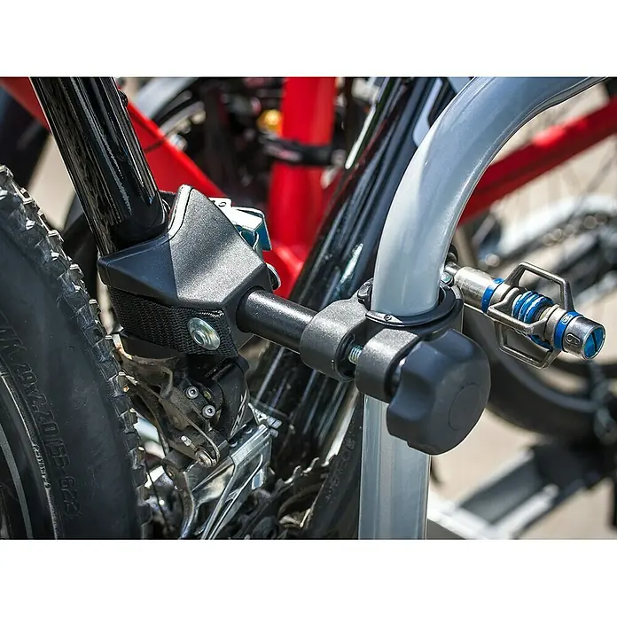 Eufab Fahrradträger Bike Three - Geeignet für: 3 Fahrräder, Max. Ladegewicht: 50 kg, Passend für: Fahrzeuge mit Anhängerkupplung - Detailaufnahme