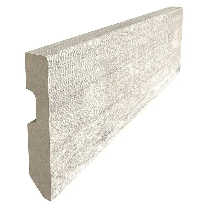 Zócalo Roble Titanio - 2,44 m x 15 mm x 80 mm