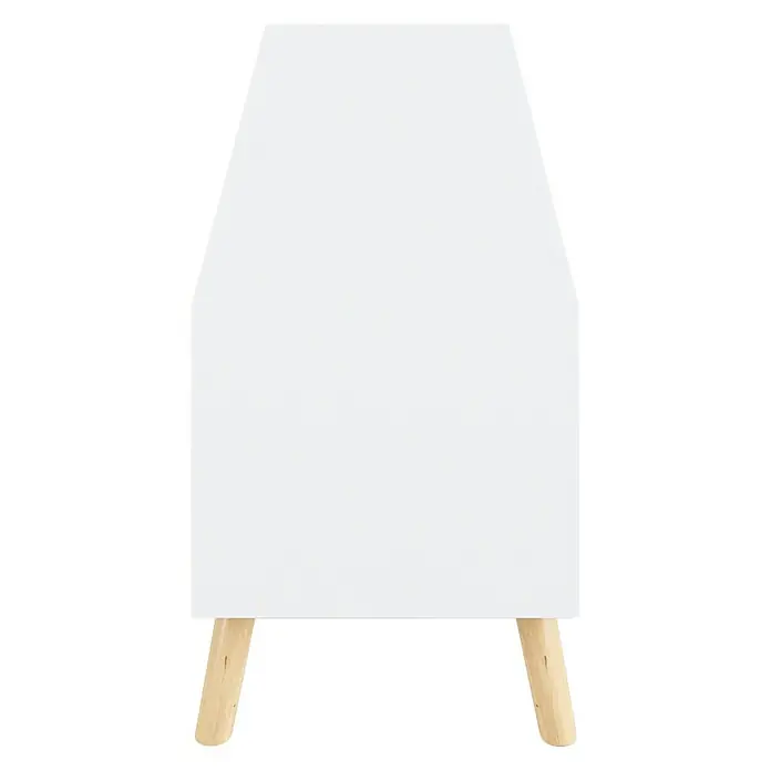 Phönix Scandi Lowboard - L x B x H: 45 x 145 x 51 cm, Weiß - Rechte Seitenansicht