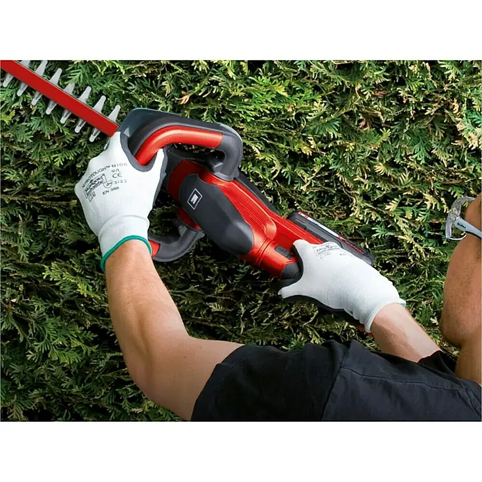 Einhell Power X-Change Akumulatorske škare za živicu GE-CH 1846 Li-Solo - 18 V, Bez akumulatora, Duljina reza: 46 cm - Proizvod u upotrebi
