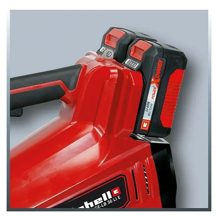 Einhell Power X-Change Akku-Laubbläser GE-LB 36 Li E-Solo - 36 V, Li-Ionen, Ohne Akku - Detailaufnahme