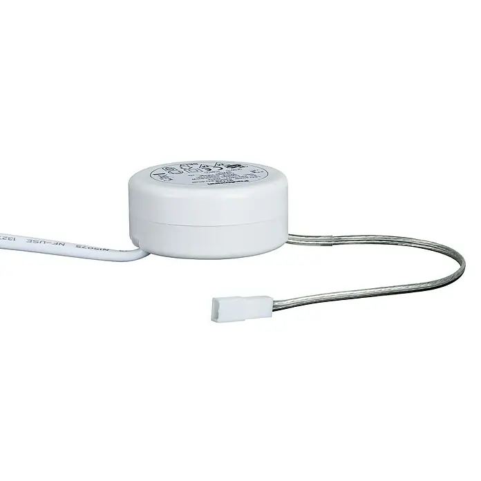 Paulmann LED-Trafo Disc Power Supply - 9 VA, 230/34 V DC, Weiß - Vorderansicht