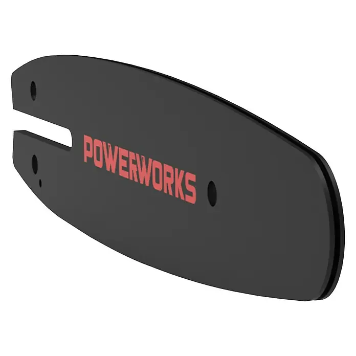 Powerworks Ersatz-Schwert - Passend für: Powerworks Akku-Hochentaster P48PS, 20 mm - Rechte Seitenansicht