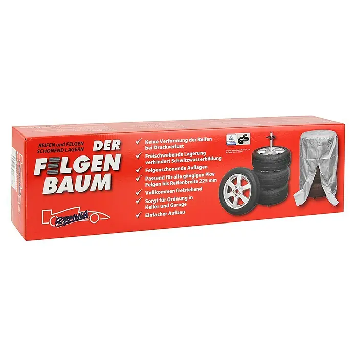 Eufab Reifen- & Felgenbaum - Geeignet für: Reifenbreite bis 225 mm
