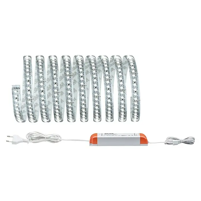 Paulmann Led-strip MaxLED basisset 1000 - 3 m, Daglicht wit, 34 W, Toepassingsgebied: Woonkamer - Vooraanzicht