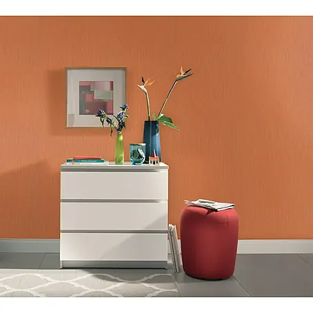 Papel pintado texturizado Orange