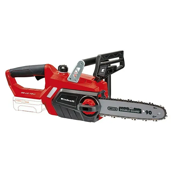 Einhell Power X-Change Akku-Kettensäge GE-LC 18 Li-Solo - 18 V, Ohne Akku, Schwertlänge: 25 cm - Linke Seitenansicht