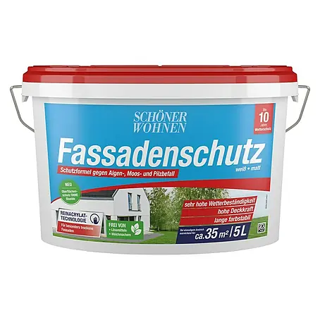 SCHÖNER WOHNEN-Farbe  Fassadenfarbe Fassadenschutz