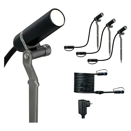 Paulmann Plug & Shine LED kerti spot szett Plantini LED kerti spotlámpa