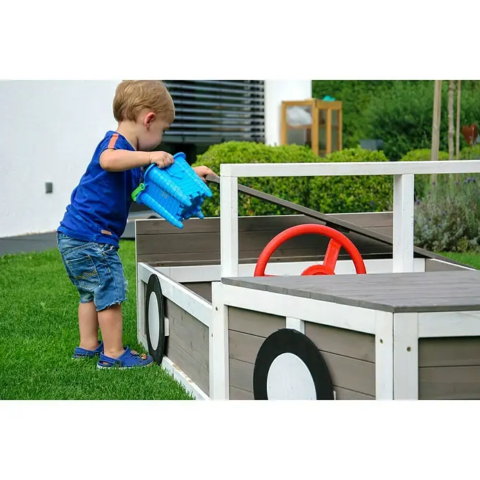 Dobar Sandkasten - 170 x 97,5 x 63 cm, Hemlocktanne - Stimmungsaufnahme