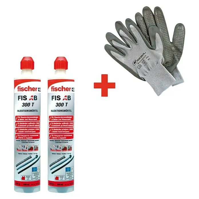 Fischer Montagemörtel FIS AB 300 T - 2 x 300 ml