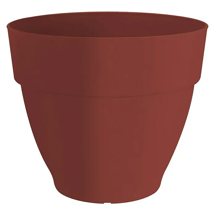 Elho Plantenpot - Buitenmaat (Ø x h): 39 x 33,4 cm, Kunststof, Klinkerrood