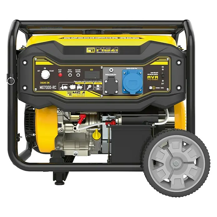 MGA Generador MG7000 E-Start - 6.500 W, Volumen del depósito: 21 l