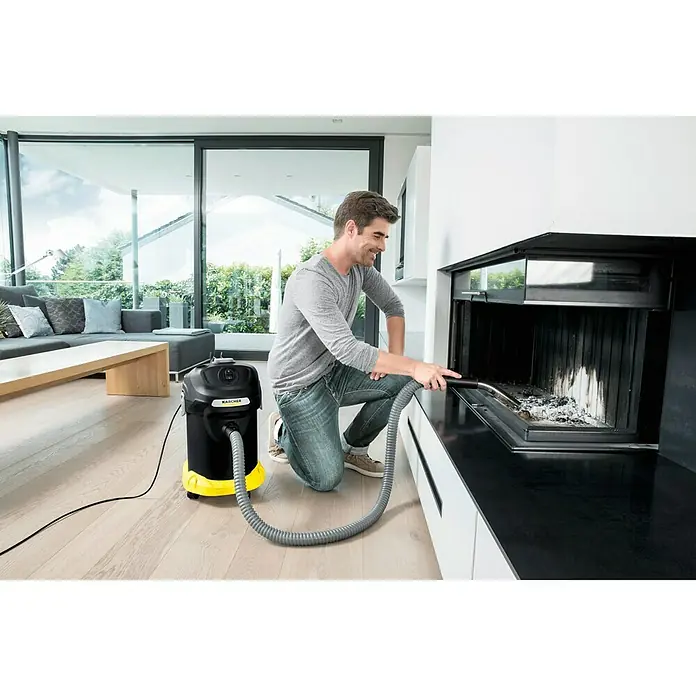 Kärcher Usisivač za pepeo AD 4 Premium - 600 W, Zapremina spremnika: 17 l - Proizvod u upotrebi