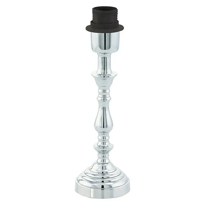 Eglo Lampenfuß Bedworth - 60 W, Nickel, Höhe: 30 cm - Vorderansicht
