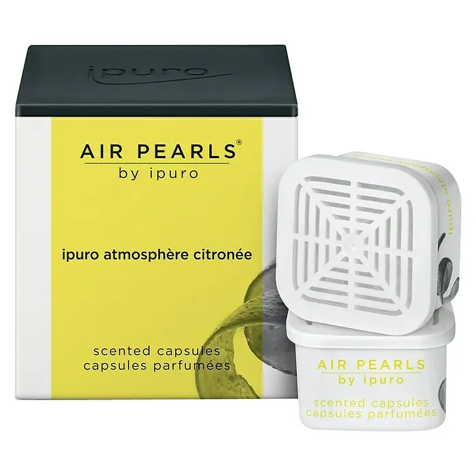 Ipuro AirPearls Duftkapsel - Atmosphère citronée, 2 Stk. - Vorderansicht