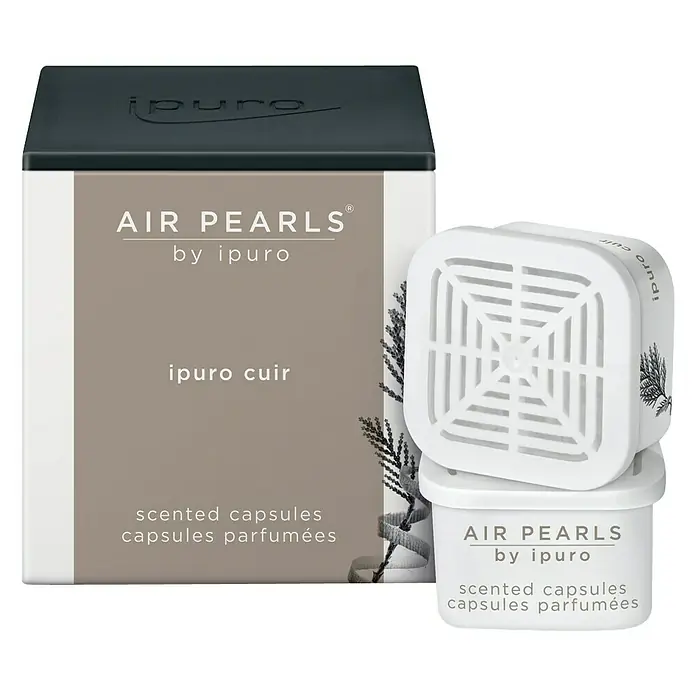 Ipuro AirPearls Duftkapsel - Cuir, 2 Stk. - Vorderansicht