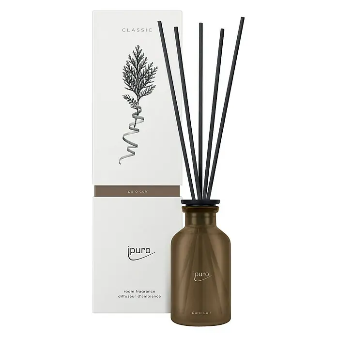 Ipuro Classic Raumduft - Cuir, 75 ml - Vorderansicht