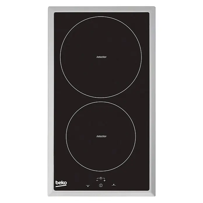 Beko Placa de inducción HDMI 32400 DTX - Zonas de cocción: 2 ud., Seguridad infantil