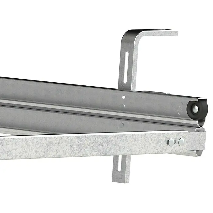Solid Elements Garagentor Solid Pro - B x H: 2.500 x 2.125 mm, Verkehrsweiß, Glatt - Detailaufnahme