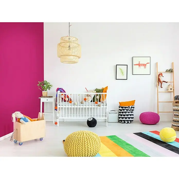 SCHÖNER WOHNEN-Farbe Wandfarbe Trendfarbe - Orchidee, 2,5 l, Matt, Konservierungsmittelfrei