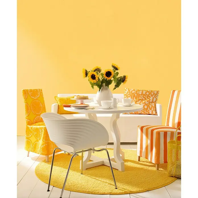 SCHÖNER WOHNEN-Farbe Wandfarbe Trendfarbe - Honey, 1 l, Matt, Konservierungsmittelfrei