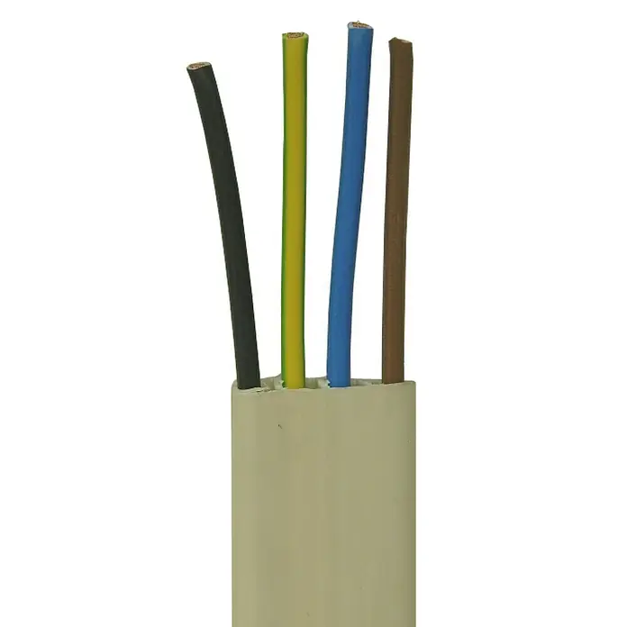 Eurobric 2000 Cable plano a metros - 1,5 mm², Número de cables: 4