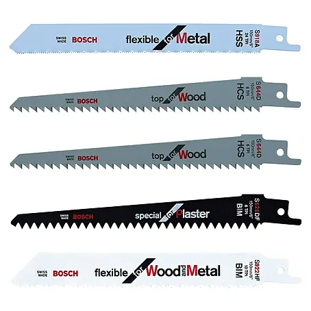 Bosch  Set de hojas de sierra