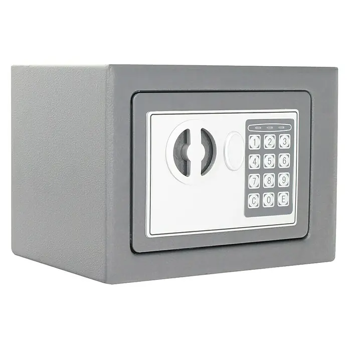 Rottner Möbeltresor Homestar - Elektronisches Zahlenschloss, L x B x H: 17 x 23 x 17 cm, Anthrazit