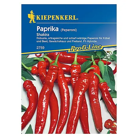 Kiepenkerl Profi-Line Gemüsesamen Paprika Shakira