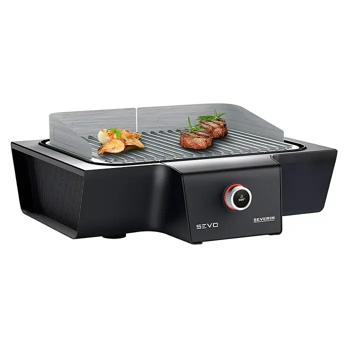 Severin Električni roštilj PG 8104 - 3.000 W - Proizvod u upotrebi