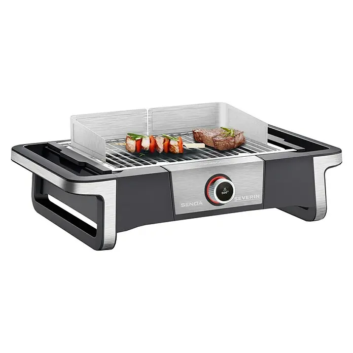 Severin Elektrogrill PG 8114 Senoa Digital Boost - 3.000 W, Hauptgrillfläche: 41,5 x 24 cm - Anwendungsbeispiel