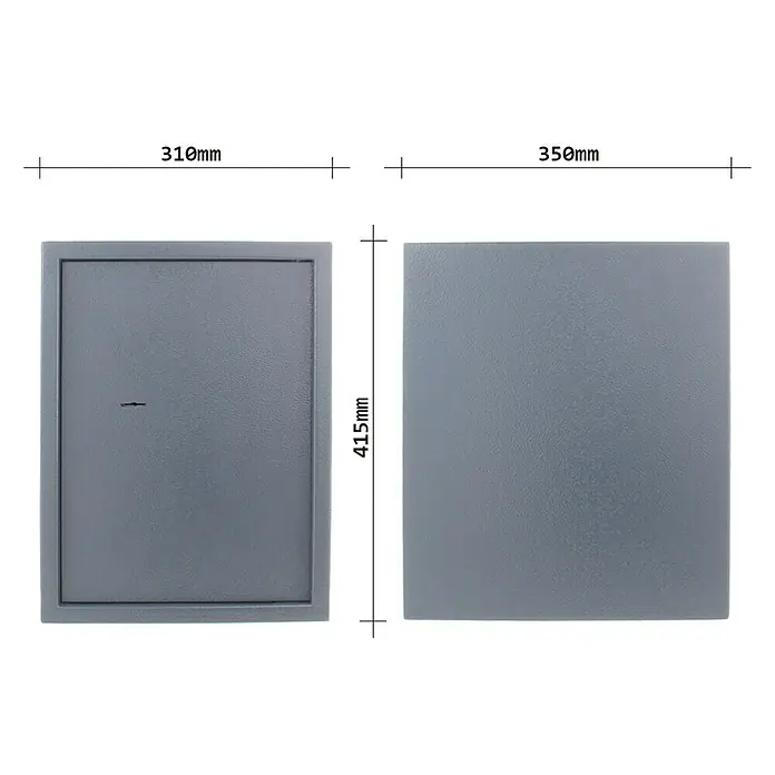 Rottner Möbeltresor Homestar - Doppelbart-Hochsicherheitsschloss, L x B x H: 35 x 31 x 41,5 cm, Anthrazit