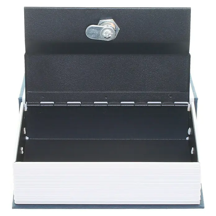 Rottner Buchkassette - L x B x H: 5,2 x 11,6 x 18,2 cm, Blau