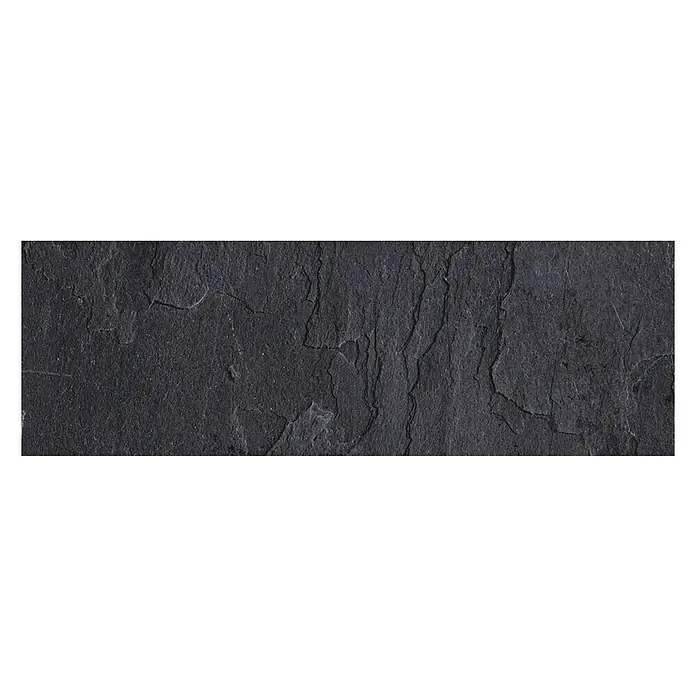 Resopal Küchenrückwand Fixmaß - Raja Black, 365 x 63,5 cm, Stärke: 15,6 mm, Holz - Ansicht von oben