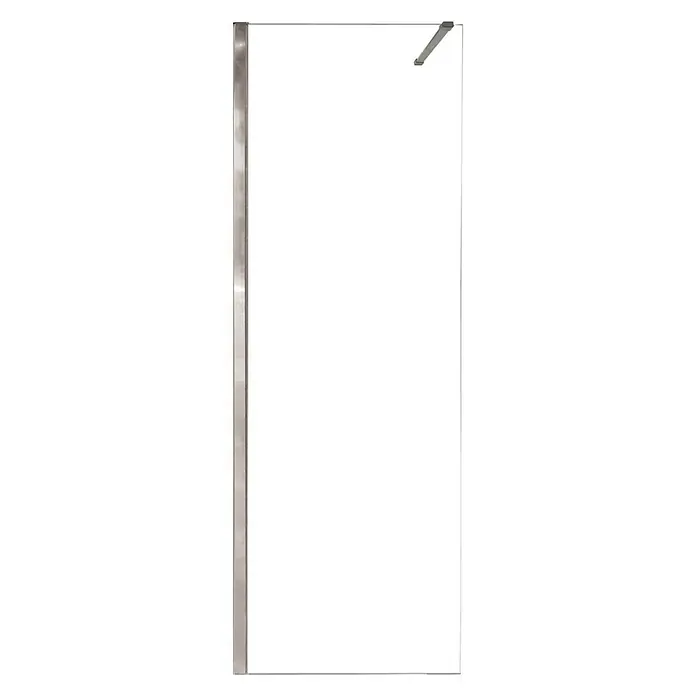Mampara de ducha fija Walk-In Antibes - Cromo, An x Al: 90 x 200 cm, 8 mm