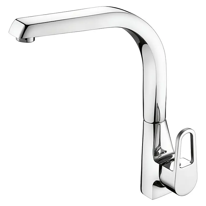 Cosmobath Markham Grifo de cocina - Cromo, Brillante, Caño alto