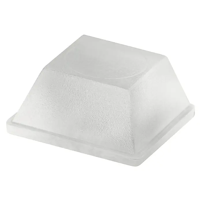 Türpuffer - B x H: 12 x 12 mm, Transparent, Inhalt: 4 Stk.