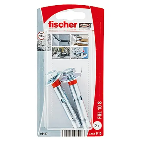 Fischer  Taco de anclaje para cargas pesadas FSL 10 S