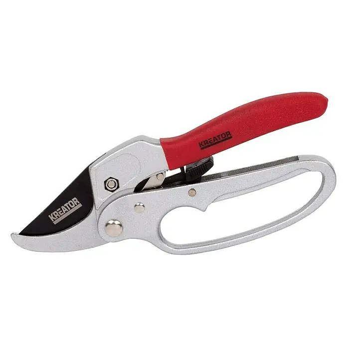 Kreator Tijeras de jardinería Trinquete KRTGR1004 - Bypass, Grosor de rama máx.: 23 mm