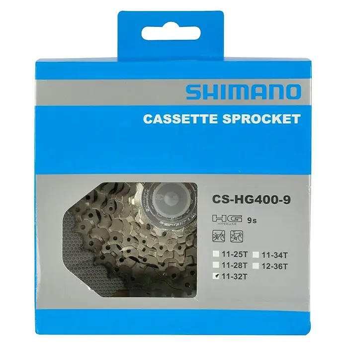 Shimano Kassetten-Zahnkranz - 11 - 32 Zähne, 9-fach - Vorderansicht