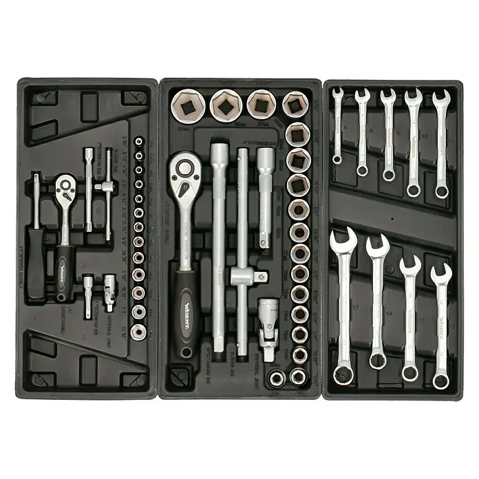 Wisent Werkstattwagen WW 5000 - L x B x H: 77,5 x 47 x 97,5 cm, Mit Werkzeug, Anzahl Schubladen: 7 Stk.