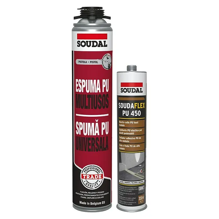 Soudal Selladores Pack Construcción para Pistola - Contenido: 2 uds.